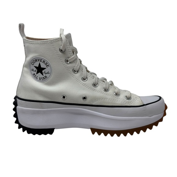 Converse Run Star Hike High White Black Gum Women’s Size 9.5 - Picture 7 of 9